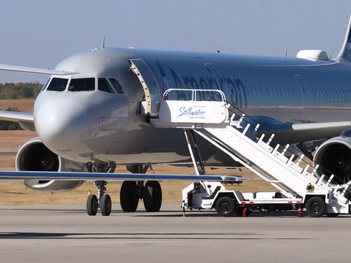 An Airplane at the Stillwater Regional Airport