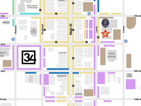 Public Parking Map Screenshot