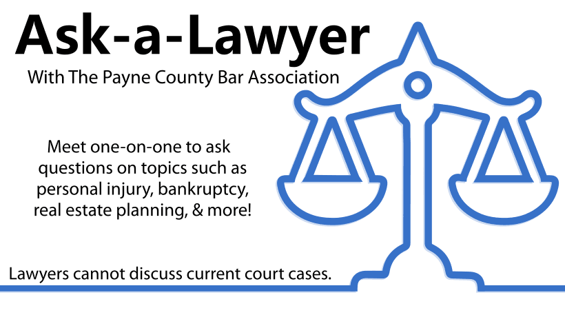 Ask a lawyer graphic