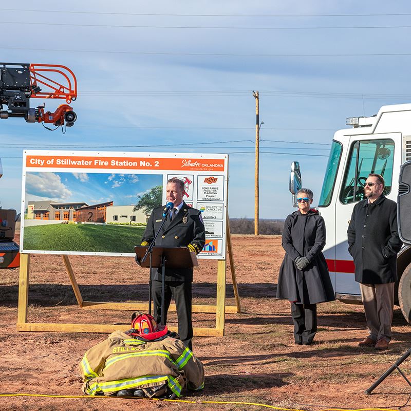 Fire Station No 2 Groundbreaking
