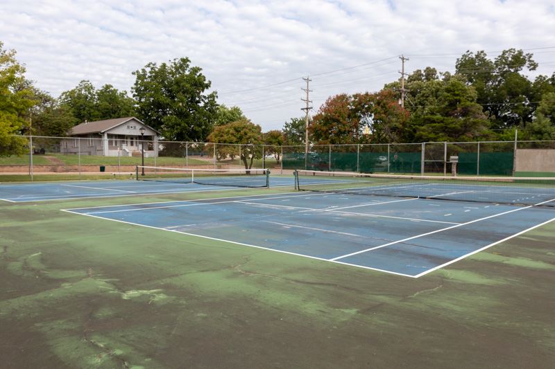 Sunset Park Tennis Courts Stillwater, OK