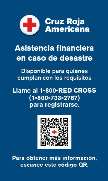 Red Cross - Disaster Financial Assistance - Spanish