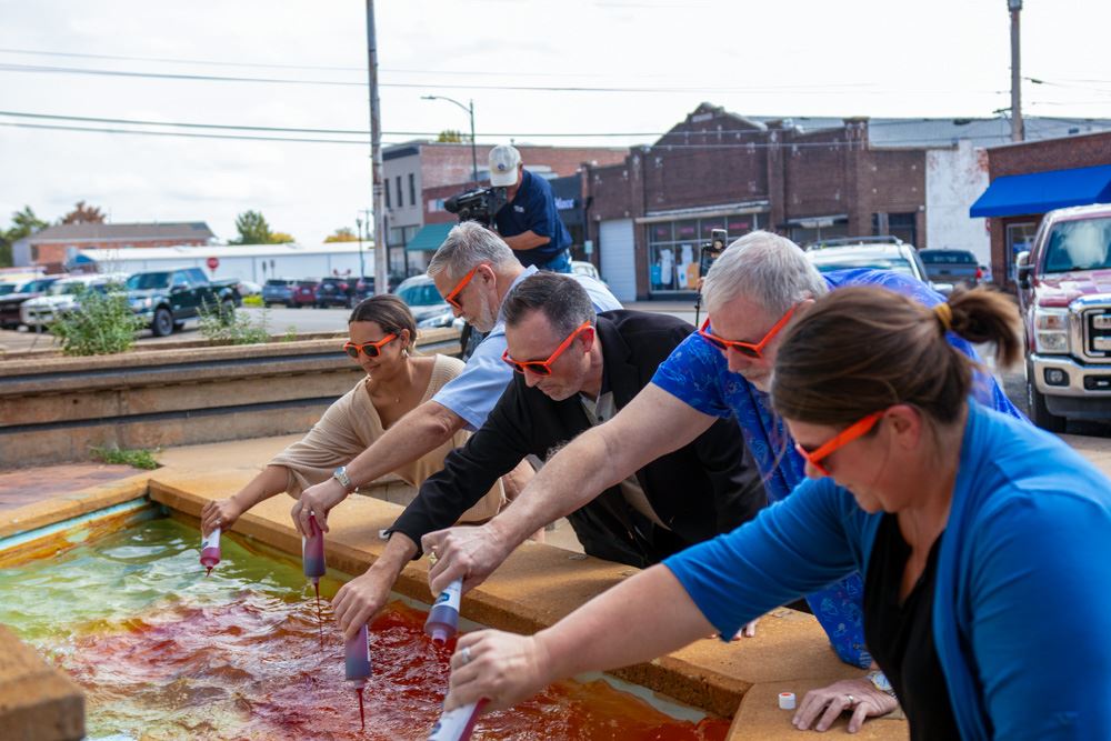 Chris Salmon Plaza Photo - Stillwater, Oklahoma