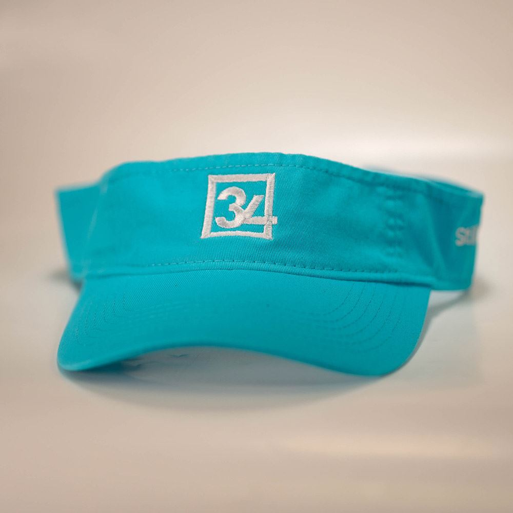 Block 34 Visor Turquoise