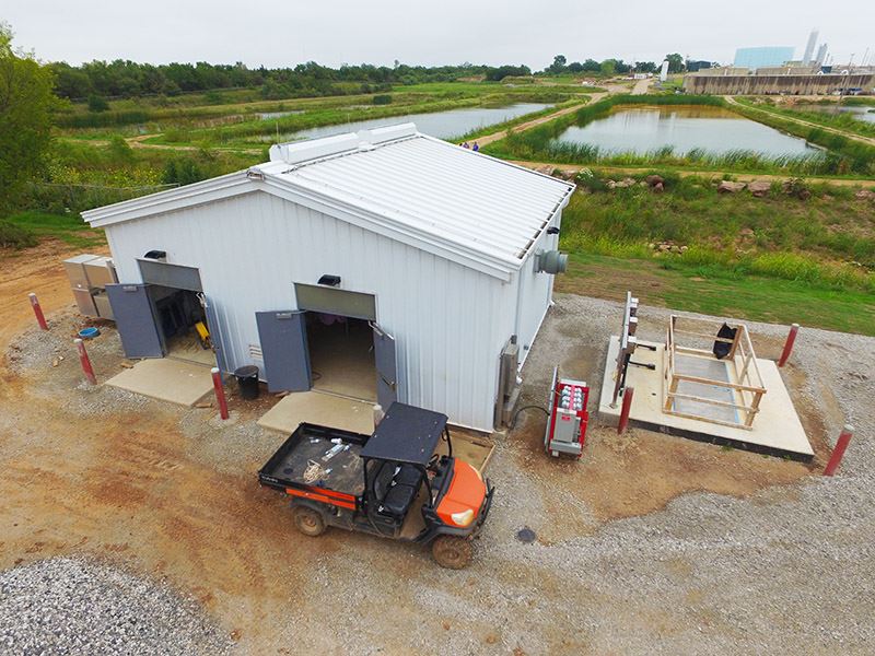 Picture of the Recovered Water Pump Station