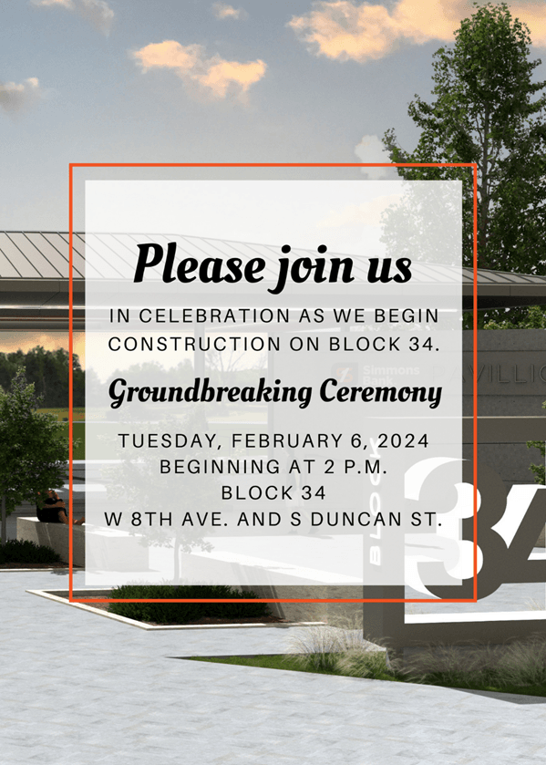 Block 34 Groundbreaking Ceremony