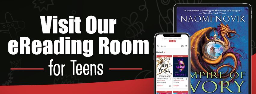 Access the eReading Room for teens Opens in new window